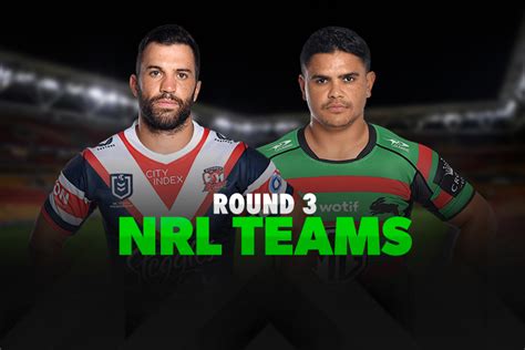 nrl round 3 odds|NRL Round 3: Teams, line.